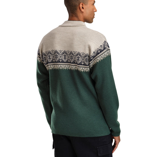 Dale Of Norway M MORITZ MASC SWEATER Pinegreen Sand S - PeakStyle