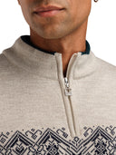 Dale Of Norway M MORITZ MASC SWEATER Pinegreen Sand S - PeakStyle