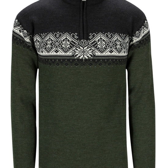 Dale Of Norway M MORITZ MASC SWEATER Darkgreen Smoke Darkcharcoal XXL - PeakStyle