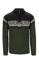 Dale Of Norway M MORITZ MASC SWEATER Darkgreen Smoke Darkcharcoal XXL - PeakStyle