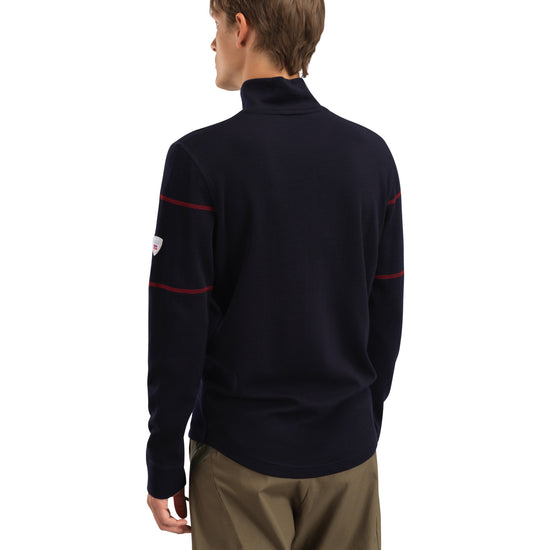 Dale Of Norway M MORITZ MASC BASIC SWEATER Navy White Raspberry XXL - PeakStyle