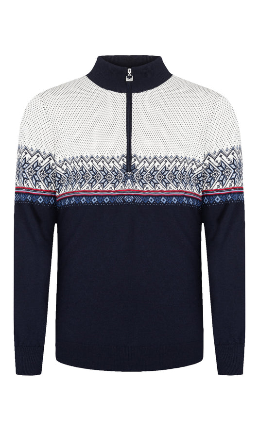 Dale Of Norway M HOVDEN MASC SWEATER Navy Blueshadow Indigo XXL - PeakStyle