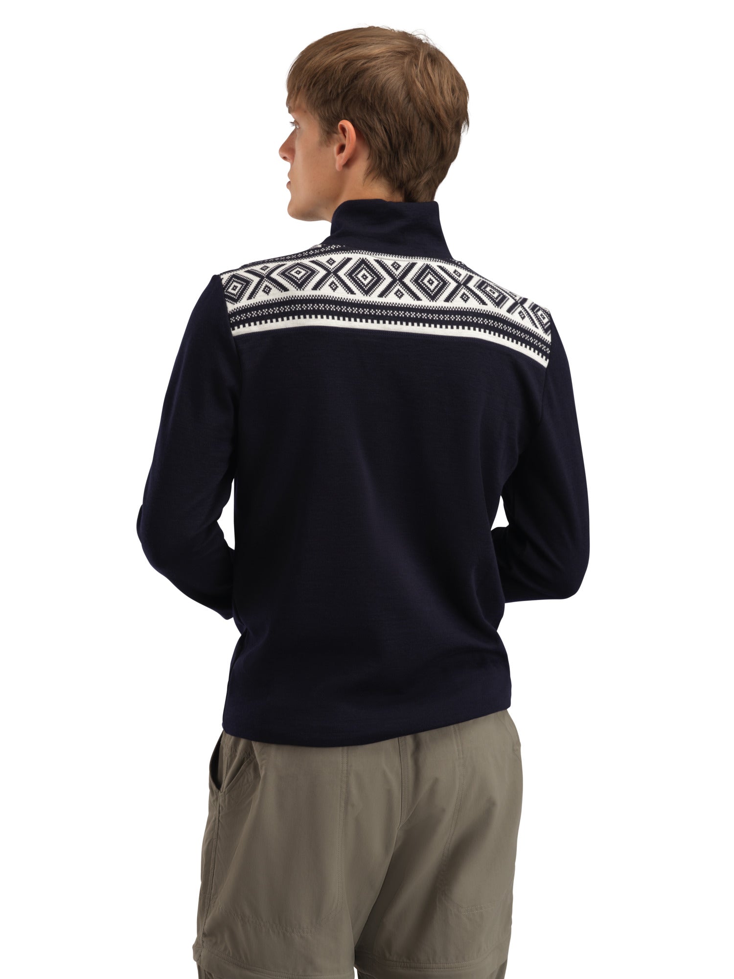 Dale Of Norway M CORTINA BASIC MASC SWEATER Navy Offwhite XXL - PeakStyle