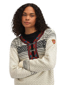 Dale Of Norway SETESDAL UNI SWEATER Offwhite Black 3XL - PeakStyle