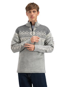 Dale Of Norway M 140TH ANNIVERSARY MASC SWEATER Lightcharcoal Smoke Offwhite 3XL - PeakStyle