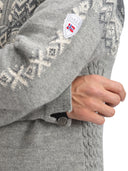 Dale Of Norway M 140TH ANNIVERSARY MASC SWEATER Lightcharcoal Smoke Offwhite 3XL - PeakStyle