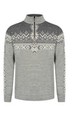 Dale Of Norway M 140TH ANNIVERSARY MASC SWEATER Lightcharcoal Smoke Offwhite 3XL - PeakStyle