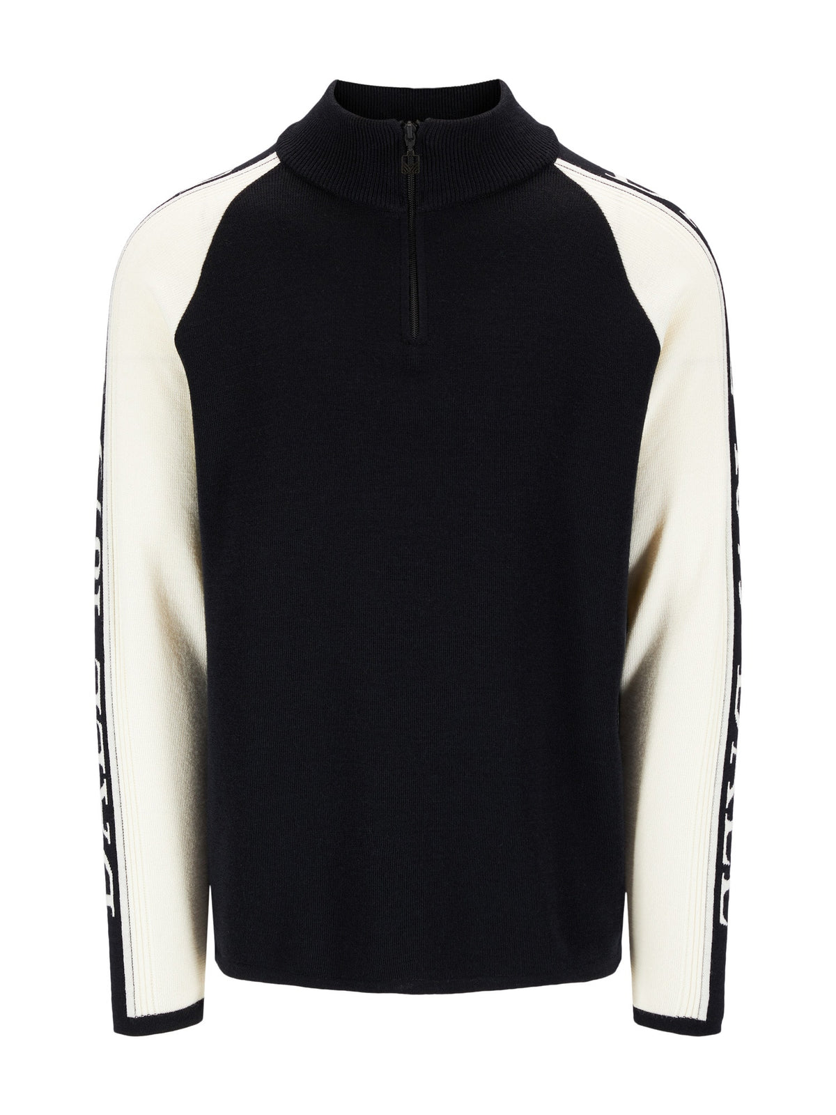 Dale Of Norway SKARSTIND 1879 Jersey de merino para hombre – Negro - Blanco roto – Packshot