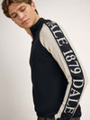 Dale Of Norway SKARSTIND 1879 Jersey de merino para hombre - Negro - Blanco roto - Foto de estudio 2