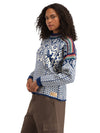 Dale of Norway 1994 Pull en laine pour femme Indigo - Blanc cassé - Moutarde – Studio Page