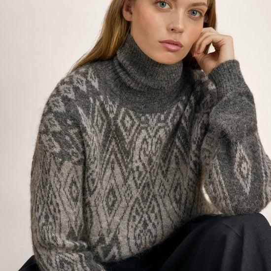 Dale Of Noorwegen FALUN ALPA Alpaca trui Dames – E00 Afbeelding 1