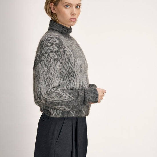 Dale Of Noorwegen FALUN ALPA alpaca trui dames – E00 foto 3