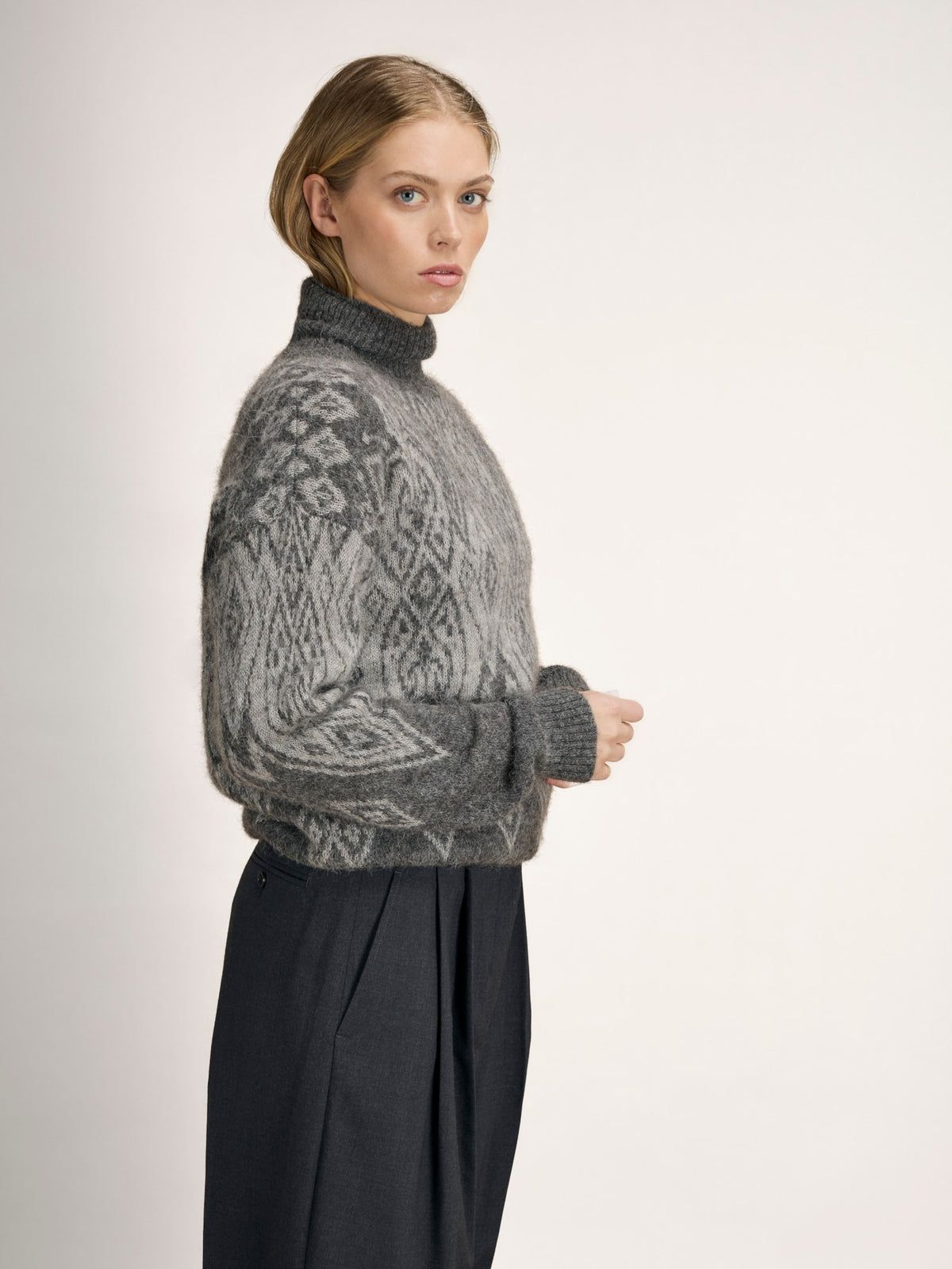 Dale Of Noorwegen FALUN ALPA alpaca trui dames – E00 foto 3