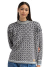Dale Of Noorwegen LANGØY Dames – Marine - Gebroken wit – Studio – 96341_C00_LANGØY_FEM_SWEATER_00