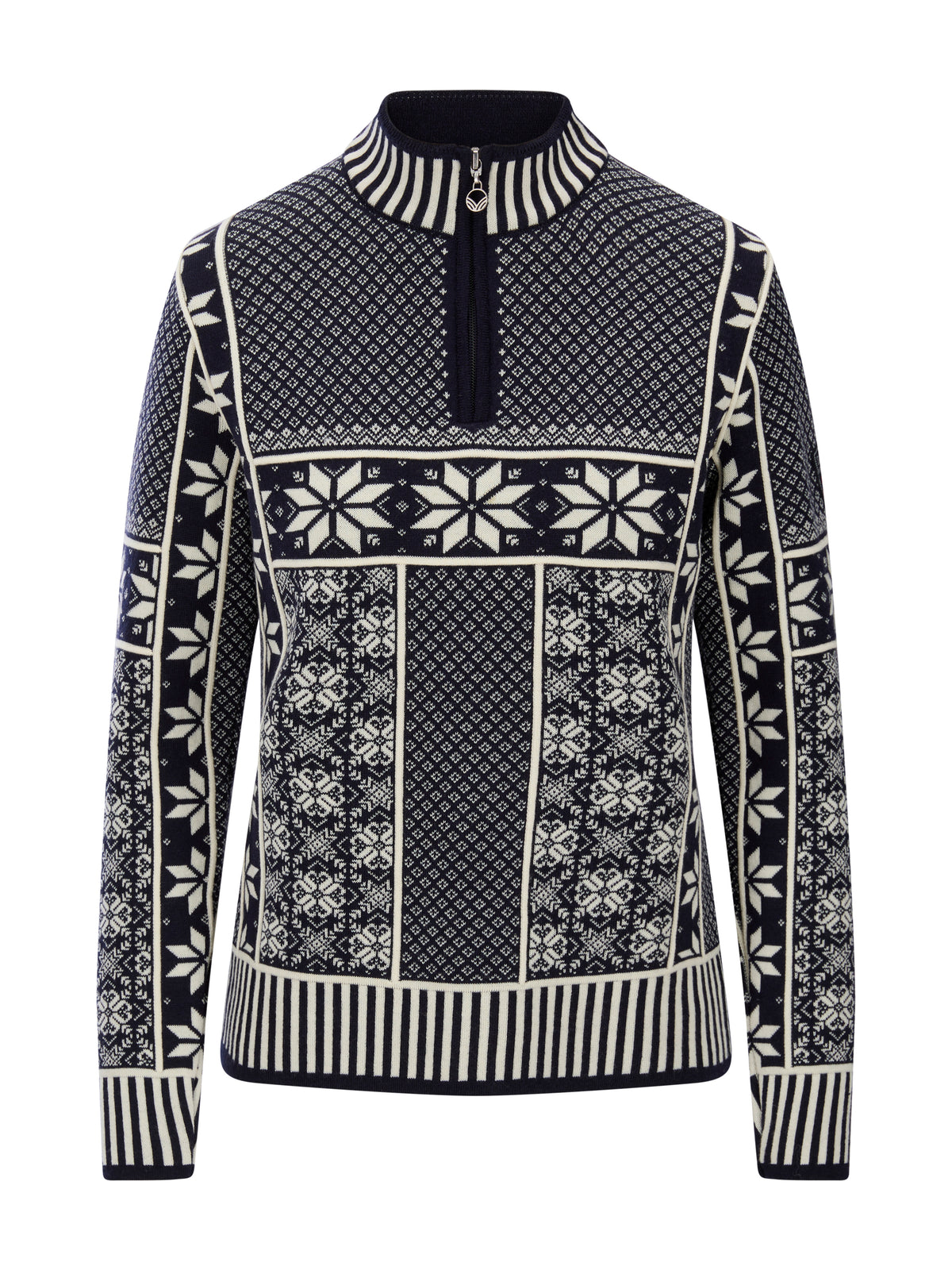 Dale Of Norway VARDÅSEN Damen – Marine - Offwhite – Packshot – 96361_C00_Vardasen_fem_sweater