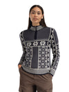 Dale Of Norway VARDÅSEN Damen – Marine - Offwhite – Studio – 96361_C00_VARDASEN_FEM_SWEATER-575