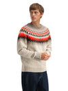 Dale Of Norway LOSNA Wollpullover Herren – Birch - Vanilla