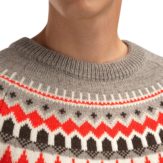 Dale Of Norway LOSNA Wollpullover Herren – Birch - Vanilla