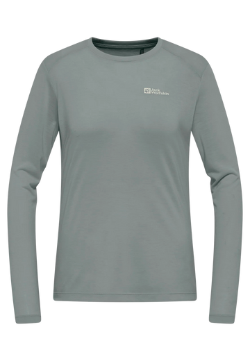 Jack Wolfskin VONNAN LS T W slate green 2XL - PeakStyle