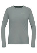 Jack Wolfskin VONNAN LS T W slate green 2XL - PeakStyle