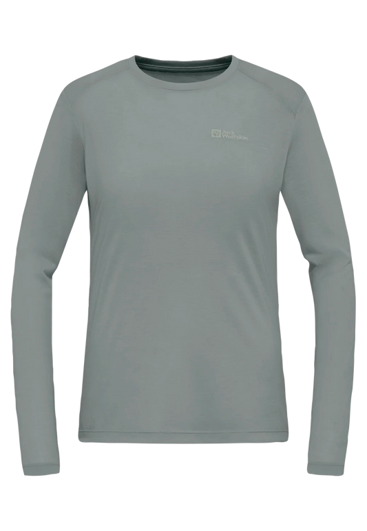 Jack Wolfskin VONNAN LS T W slate green 2XL - PeakStyle
