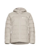 Jack Wolfskin W ATHER DOWN HOODY W RDS pale sand 3XL - PeakStyle