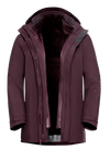 Jack Wolfskin ROTWAND 3IN1 JACKET W amaranth 2XL - PeakStyle
