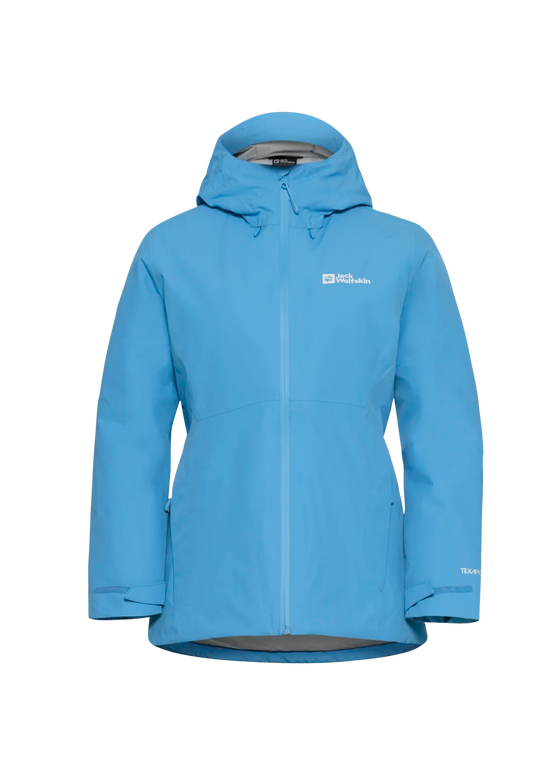 Jack Wolfskin WISPER INS JACKET W Sky Blue 2XL - PeakStyle