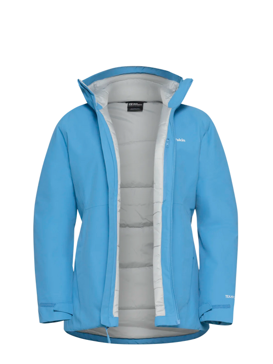 Jack Wolfskin WISPER INS JACKET W Sky Blue 2XL - PeakStyle