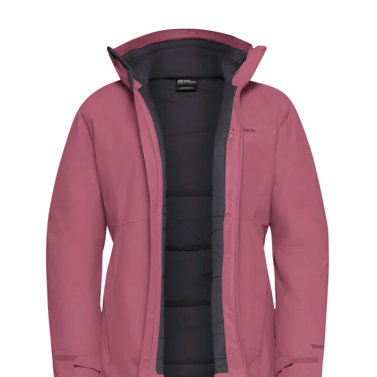 Jack Wolfskin WISPER INS JACKET W raisin 2XL - PeakStyle