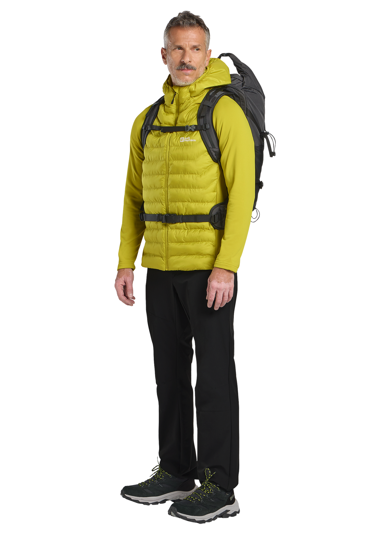 Jack Wolfskin VOJO TOUR TEXAPORE LOW Herren – Black Forest – 3-mf130