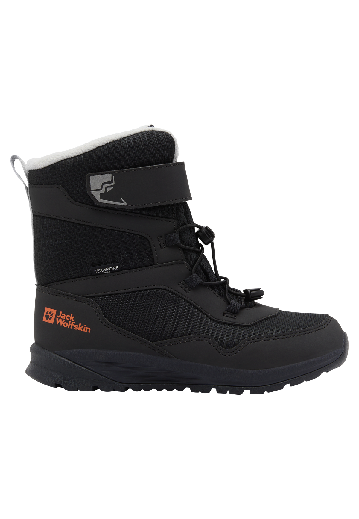 Jack Wolfskin POLAR BEAR-B TEXAPORE HIGH VC K Kinder Winterstiefel – Phantom – Packshot 1