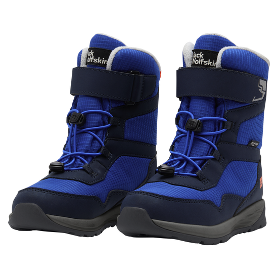 Jack Wolfskin POLAR BEAR-B TEXAPORE HIGH VC K Kinder Winterstiefel – Crisp Cobalt – Packshot 3