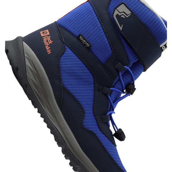 Jack Wolfskin POLAR BEAR-B TEXAPORE HIGH VC K Kinder Winterstiefel – Crisp Cobalt – Packshot 5