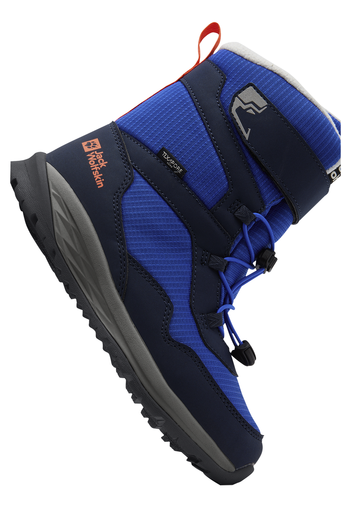 Jack Wolfskin POLAR BEAR-B TEXAPORE HIGH VC K Kinder Winterstiefel – Crisp Cobalt – Packshot 5