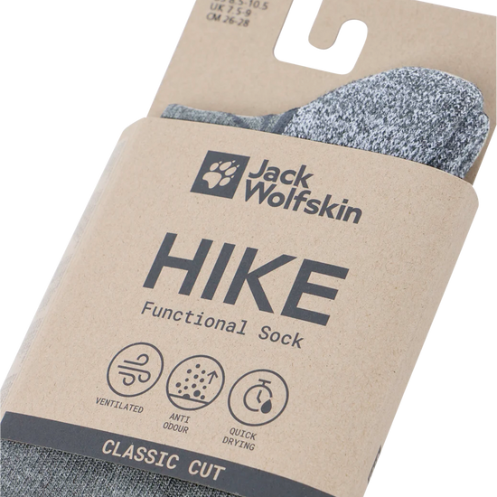 Jack Wolfskin VOJO LIGHT SOCK CL C dark gray 47-49 - PeakStyle