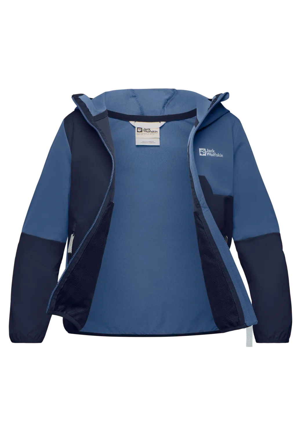 Jack Wolfskin TURBULENCE HOODED JACKET K night blue 176 - PeakStyle