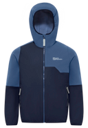 Jack Wolfskin TURBULENCE HOODED JACKET K night blue 176 - PeakStyle