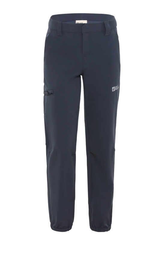 Jack Wolfskin TURBULENCE PANTS K night blue 176 - PeakStyle