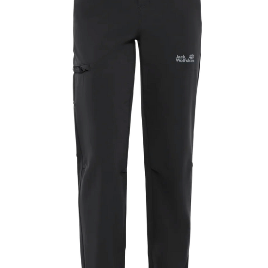 Jack Wolfskin TURBULENCE PANTS K black 176 - PeakStyle