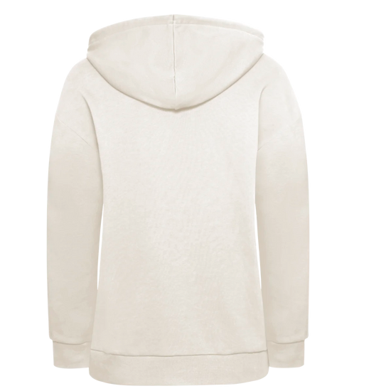 Jack Wolfskin W ESSENTIAL HOODIE W cotton white 2XL - PeakStyle