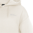 Jack Wolfskin W ESSENTIAL HOODIE W cotton white 2XL - PeakStyle