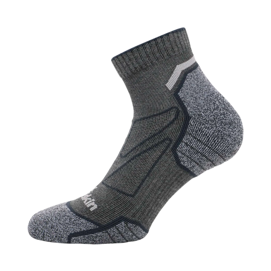 Jack Wolfskin VOJO LIGHT SOCK LOW C dark gray 47-49 - PeakStyle