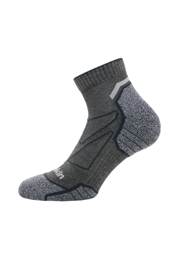 Jack Wolfskin VOJO LIGHT SOCK LOW C dark gray 47-49 - PeakStyle