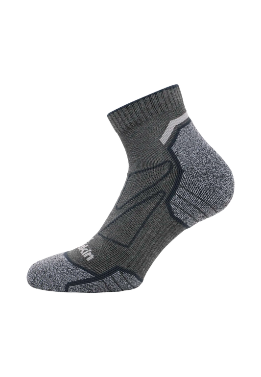 Jack Wolfskin VOJO LIGHT SOCK LOW C dark gray 47-49 - PeakStyle