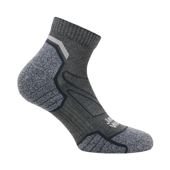 Jack Wolfskin VOJO LIGHT SOCK LOW C dark gray 47-49 - PeakStyle