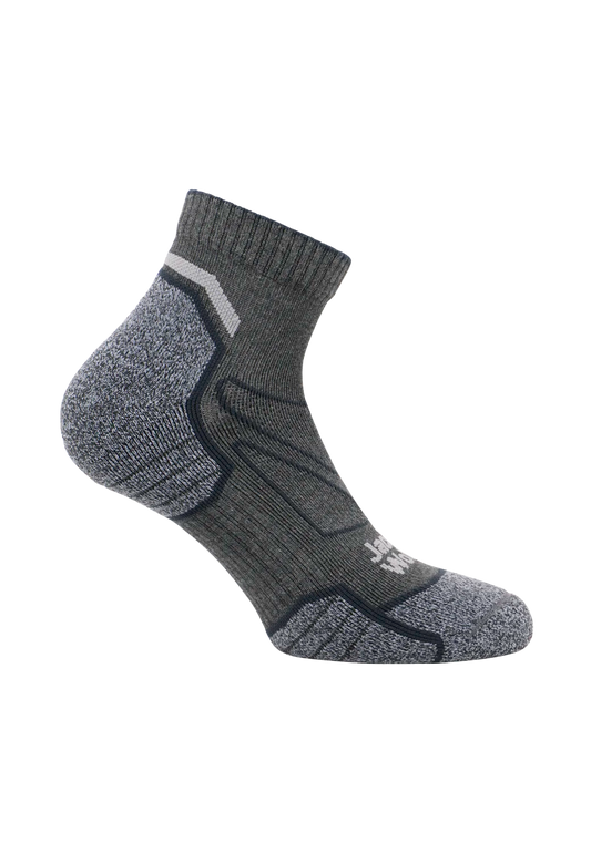 Jack Wolfskin VOJO LIGHT SOCK LOW C dark gray 47-49 - PeakStyle