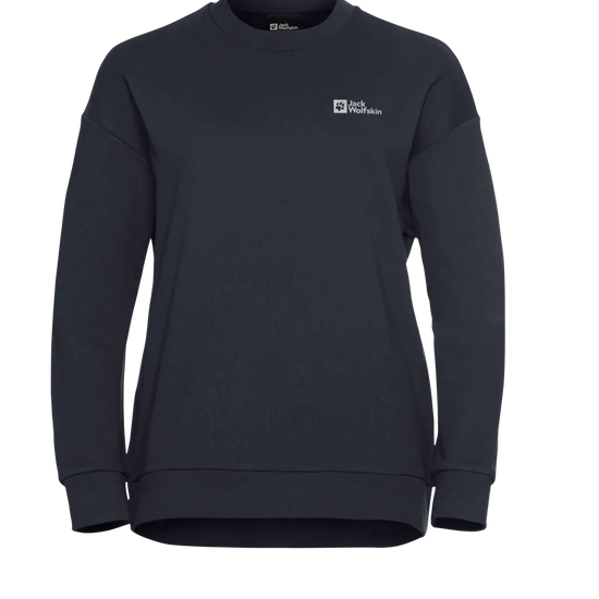 Jack Wolfskin W ESSENTIAL CREWNECK W dark navy 2XL - PeakStyle