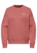 Jack Wolfskin W ESSENTIAL CREWNECK W mineral red 2XL - PeakStyle