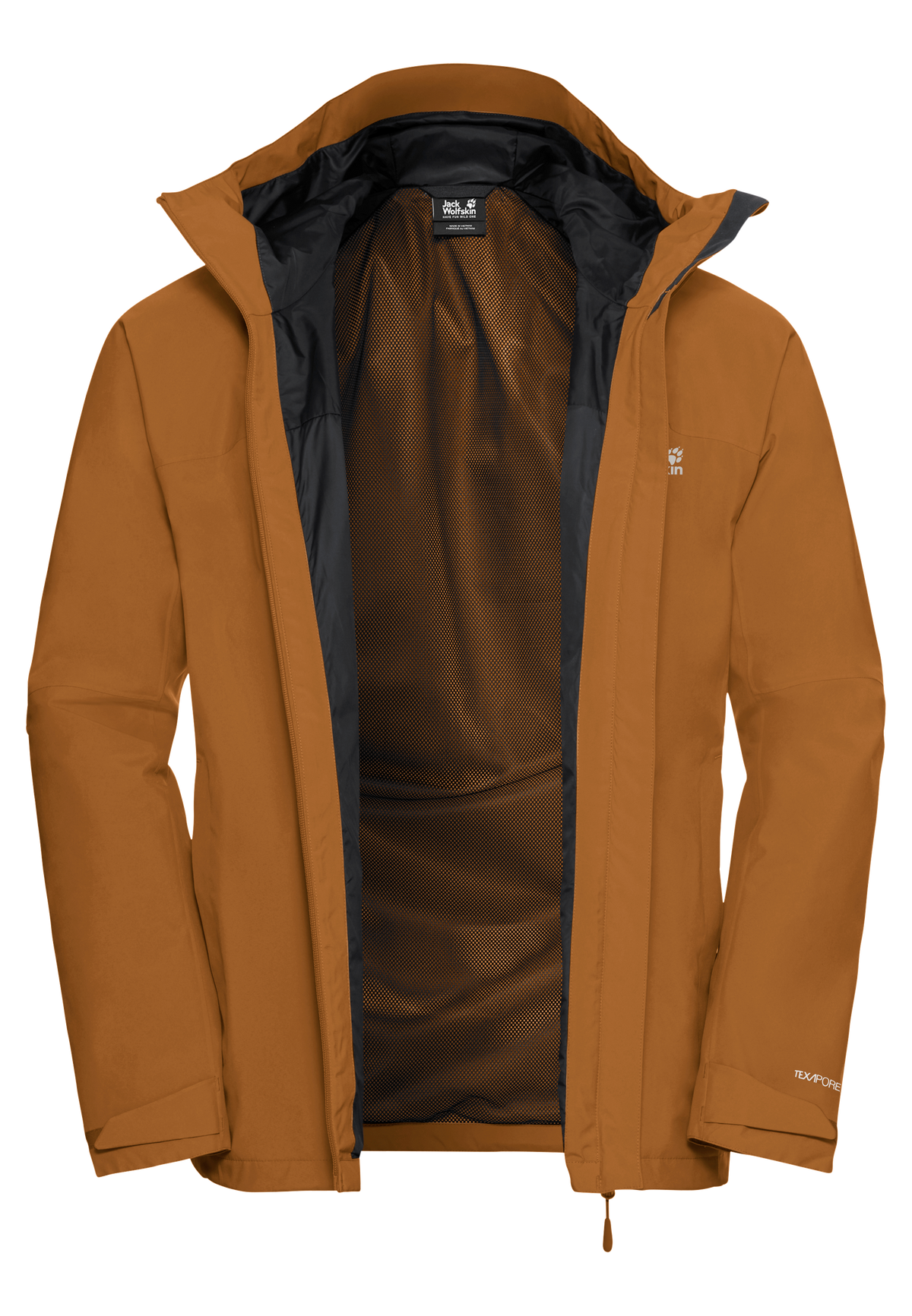 Jack Wolfskin TEMPEST 2L Jacke Herren – Autumn Leaves – 9-a105